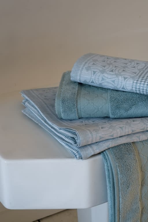 Con LE JACQUARD FRANÇAIS Honeycomb bath linen