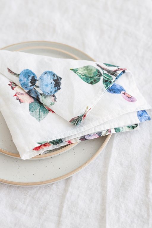 Con KLASIKINE TEKSTILE Tablelinen